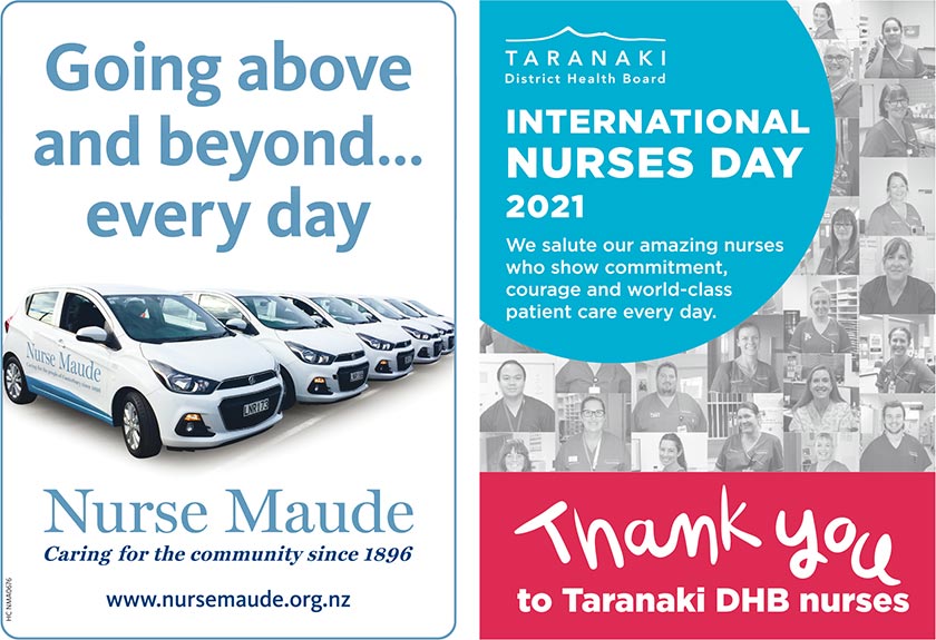 Nurse Maude - going above and beyond... every day. Taranaki DHB - we salute our amazing nurses.