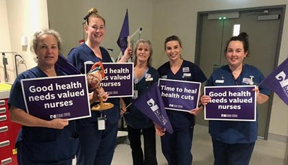 West Coast nurses prepare for strike action