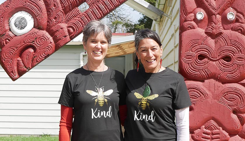 New Zealand's first two integrative nurse coaches, Heather Leong (left) and Anah Aikman.