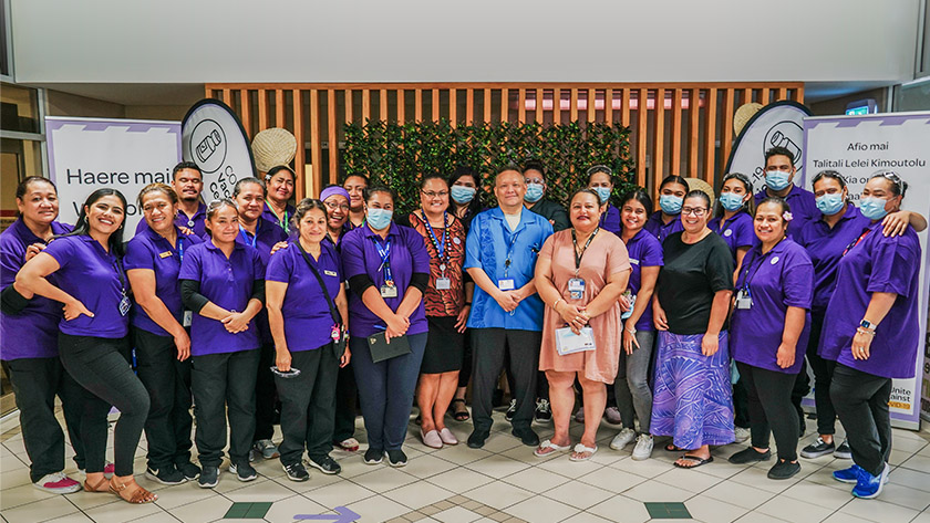 Otara’s Pacific vaccination team have reached 50,000 vaccinations.