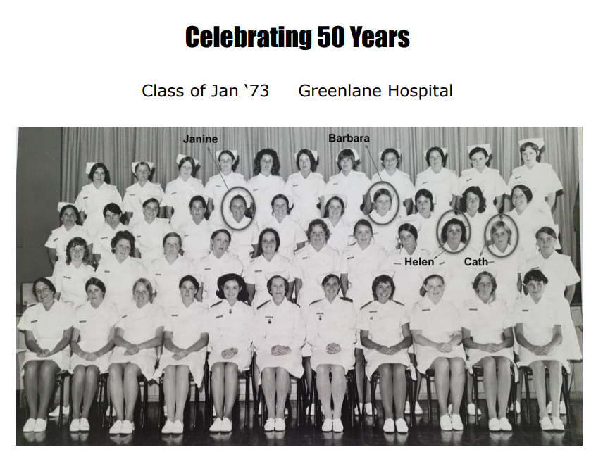 Greenlane Hospital class of Jan ’73 reunion