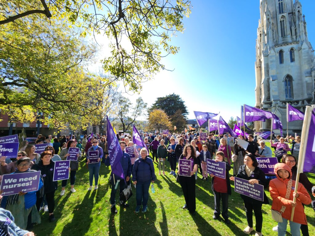 Dunedin turned up the sun for Saturday’s rally.