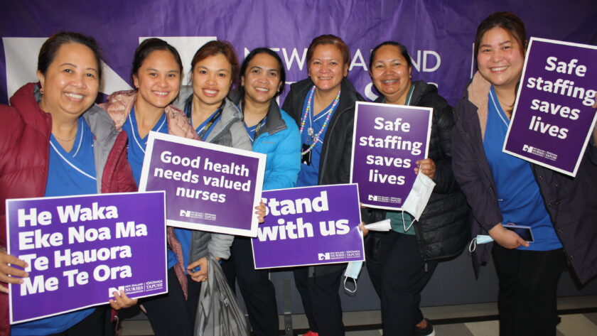 Huge attendance at stop-work meetings, as nurses say offer ‘disrespectful’ Te Whatu Ora nurses, health care assistants (HCAs) and midwives turned out in huge numbers this week for the first-ever off-site stop-work meetings, to discuss progress on their collective agreement negotiations.