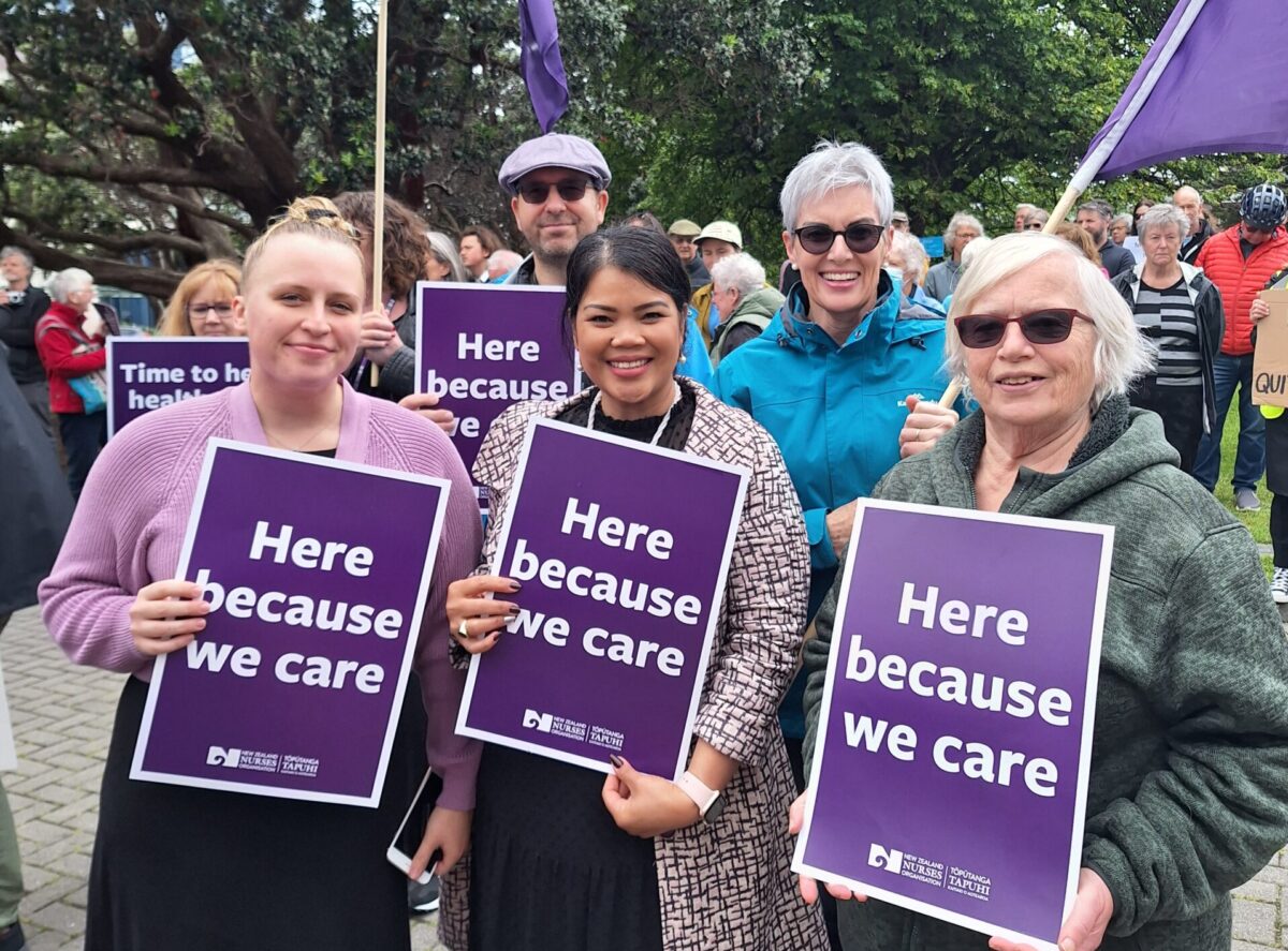 ‘Dirty back-room deal’ — nurses, health workers and Māori rally over Smokefree law repeal