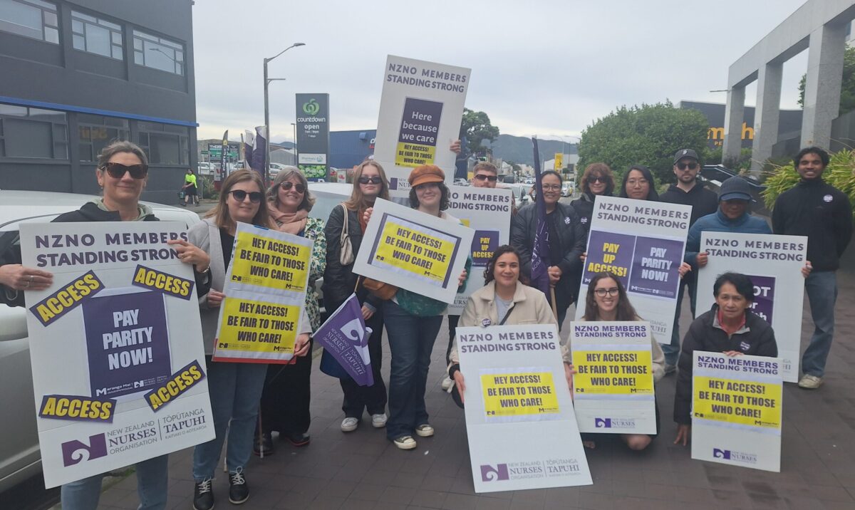 ‘We work just as hard’ — community nurses strike for the same pay as hospitals