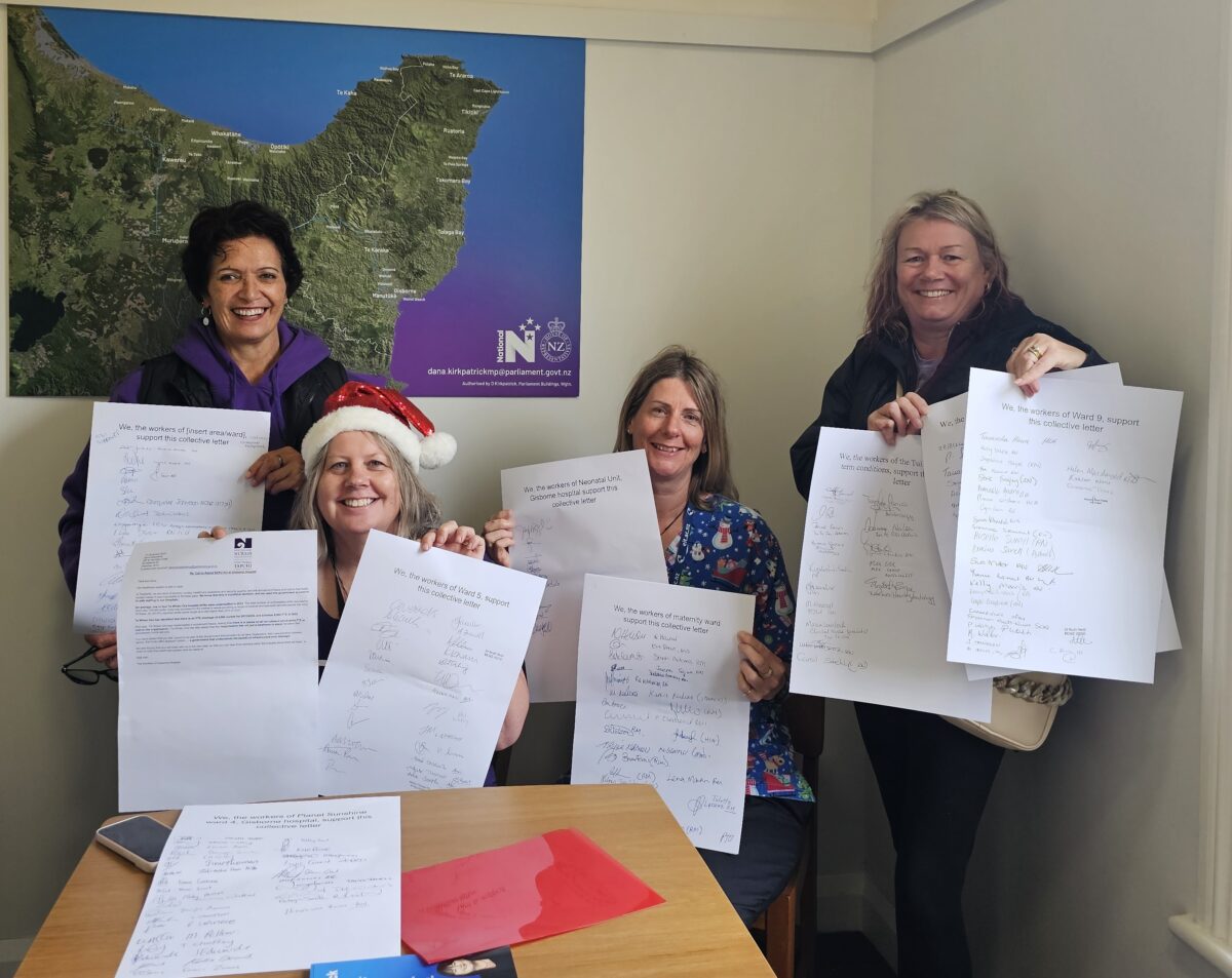 Gisborne nurses working with ‘unsafe’ out-of-date staffing levels, call on local MP to intervene