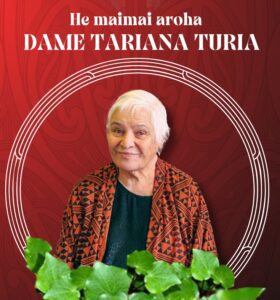 Nurses throughout Aotearoa passionate about achieving better Māori health outcomes are joining with te ao Māori to mourn the loss of Dame Tariana Turia – a former Associate Minister of Health and Whānau Ora Minister.