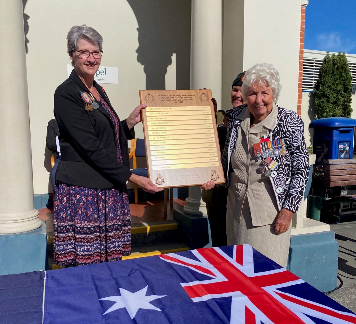Military nurses mark 110th anniversary at Hawke’s Bay Hospital Anzac Day service