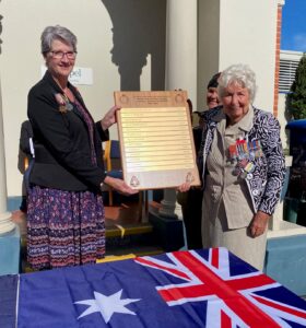 The 110th anniversary of the formation of the New Zealand Defence Force’s Royal New Zealand Nursing Corps (RNZNC) was celebrated at the annual Hawke’s Bay Fallen Soldiers’ Memorial Hospital Anzac Day service.