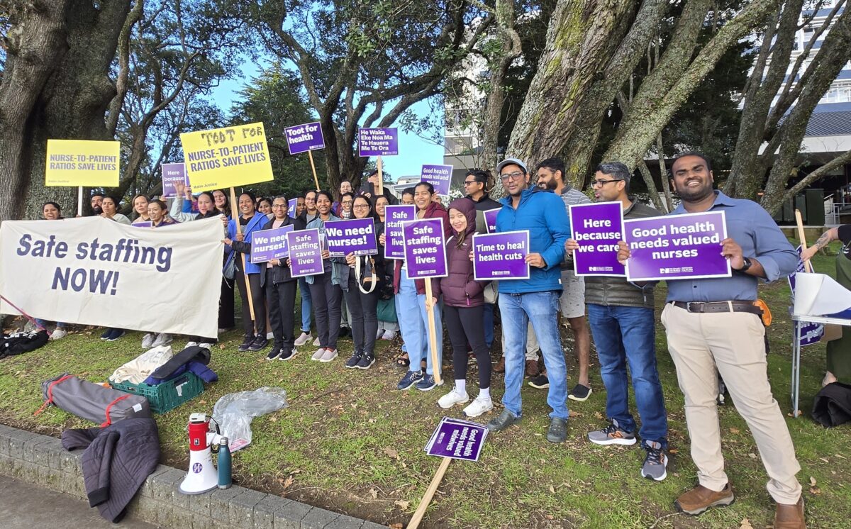 ‘They’re crushing us’ — perioperative nurses take to the picket line