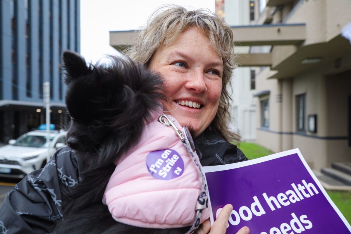 ‘Nurses are part of our family’ — author pays back support with march alongside strikers