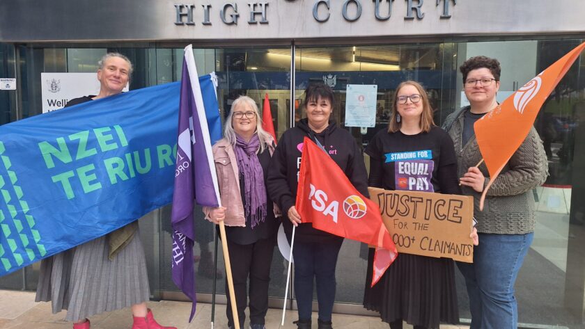 ‘All we can do is take the buggers to court’ — teachers, nurses, librarians join forces in legal challenge Wāhine across female-dominated workforces band together to take on Government over pay equity.