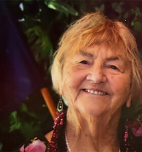 Grace Benson's treasure is the thousands of nursing diamonds she polished over the years.