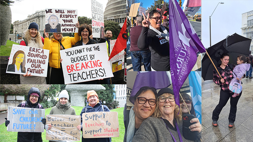 ‘I support them as they have supported us’ — nurses lend a hand to striking teachers