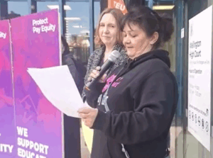 Librarian & care worker speak
