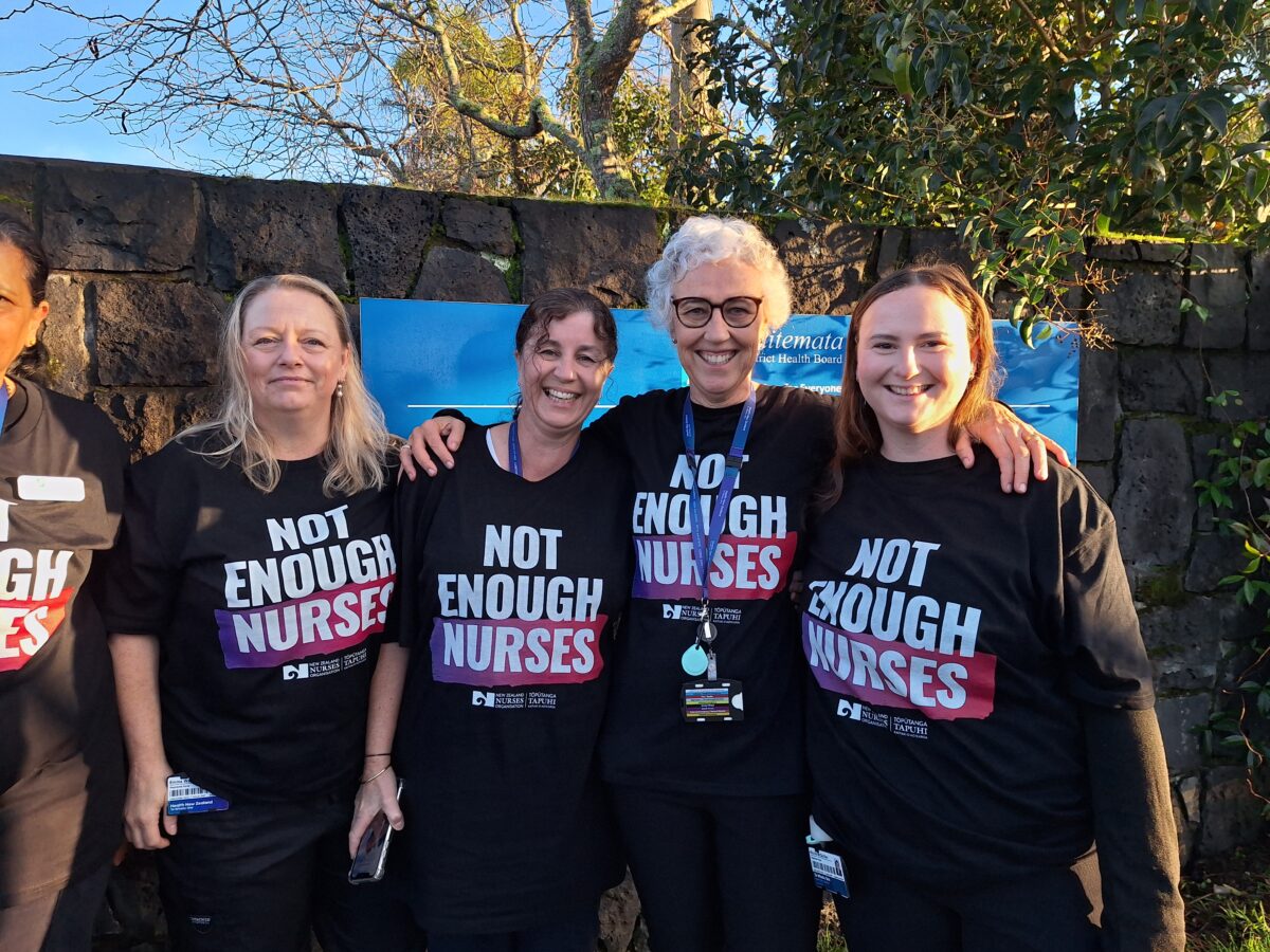 For goodness sake don’t mention the t-shirts: Nurses on strike forbidden to speak about item of clothing