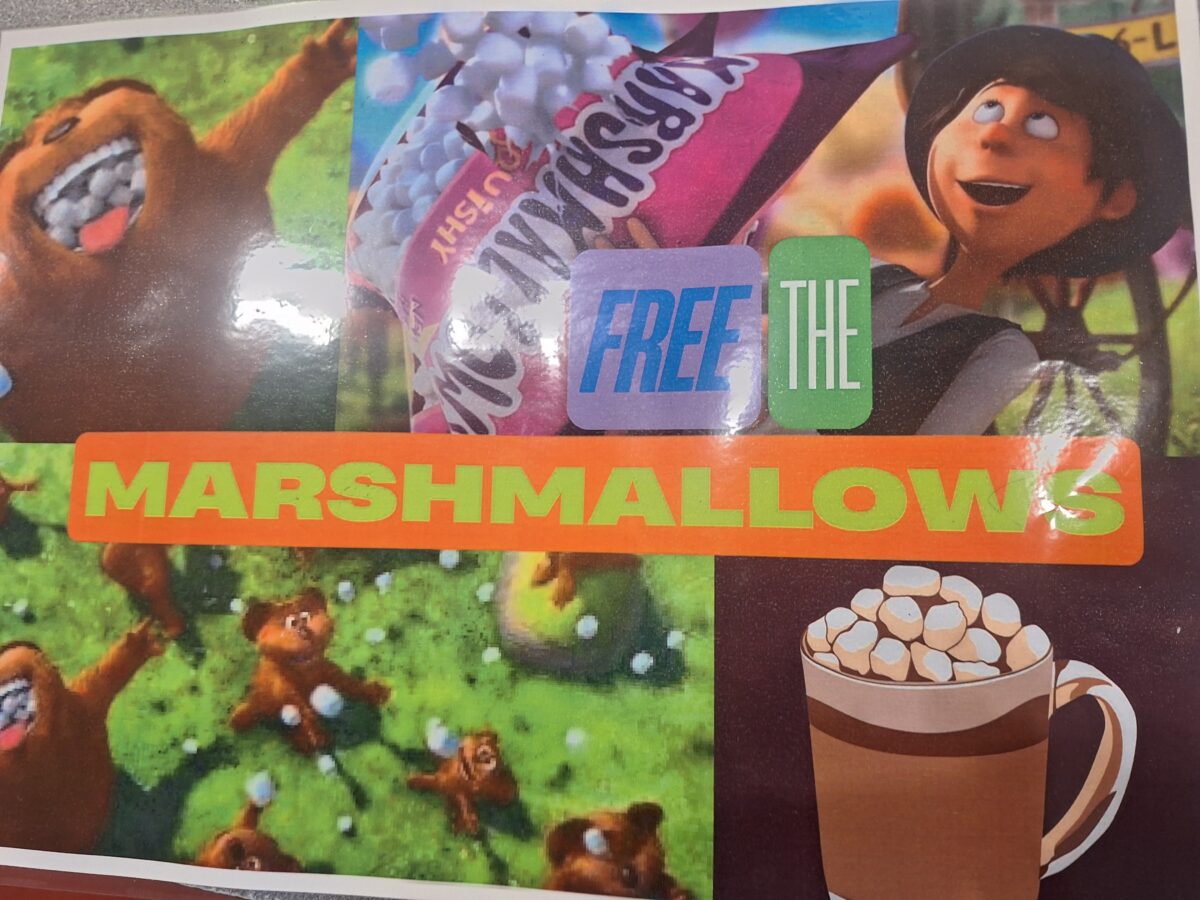 The marshmallows are back! Hospital staff celebrate after campaign to bring joy back to their hot choccies
