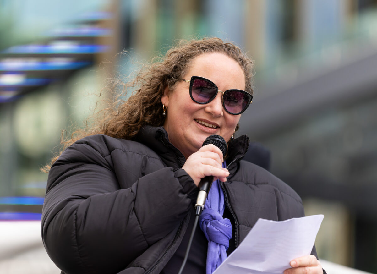 ‘I want to see every health-care worker valued and paid fairly’