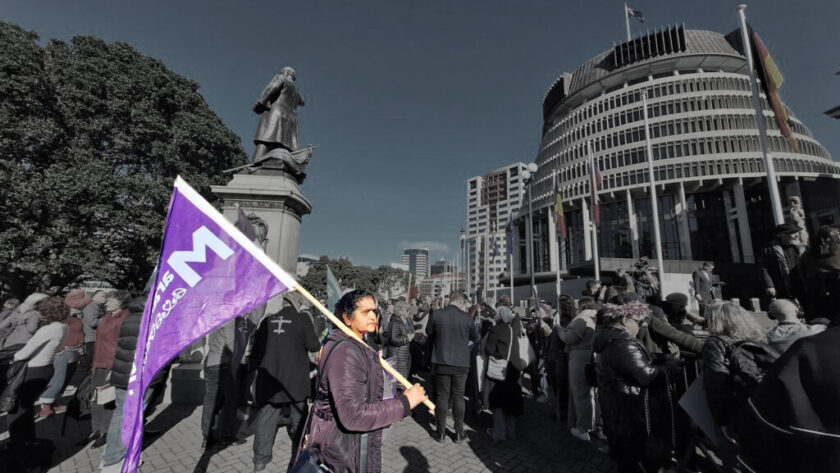 Sarita Sharma: The capital’s face of a fighting nurse There's one face that shines through at every single rally, picket and march in Wellington that has anything to do with nurses or health. And that face belongs to Sarita Sharma.