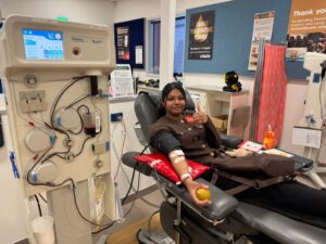 Bleeding for patients while on strike