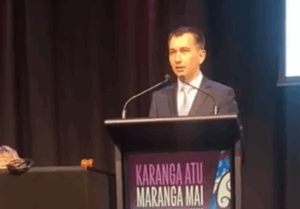 Kaua e pakipaki! And silent treatment for Minister