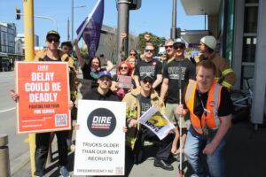 Firefighters strike: Nurses show their support