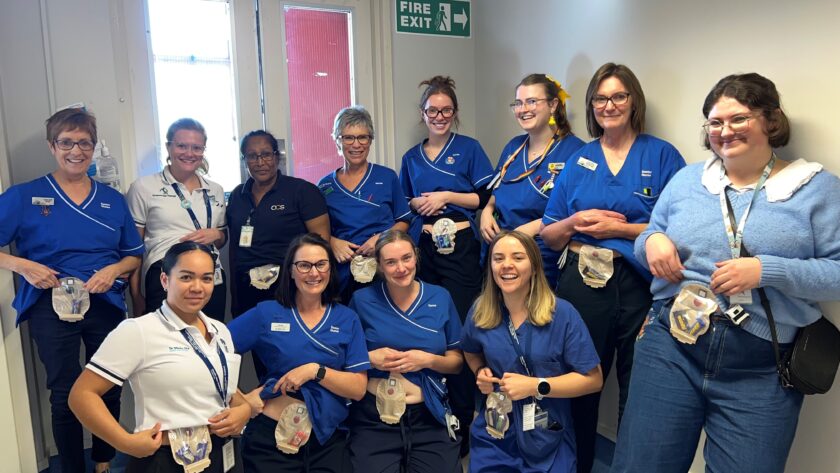 Stomal nursing — best job ever, says chair Dealing with people's 