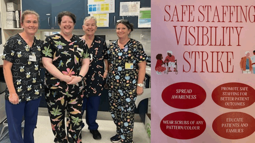 Visibility strikes: ‘Annoy the powers that be but keeps our message alive’ Outspoken NZNO delegate Al Dietschin is calling on all unionised hospital nurses and health workers to take part in visibility strikes, to keep the spotlight on safe staffing.