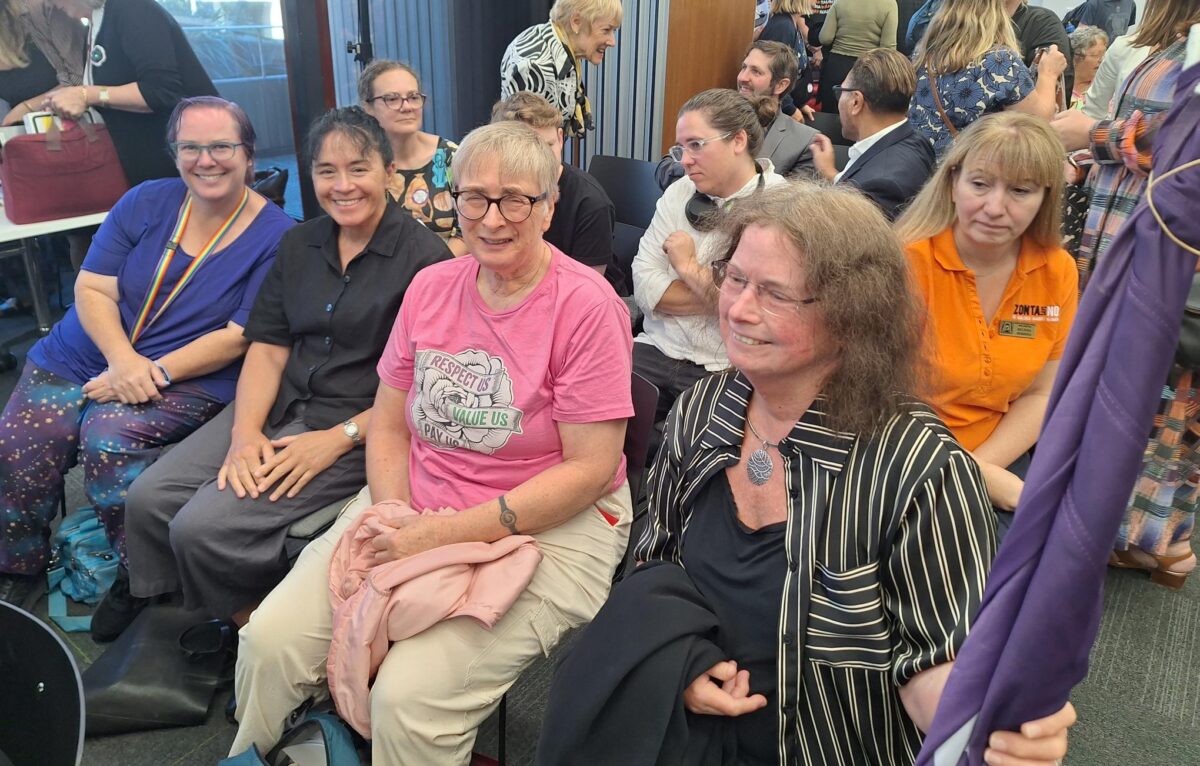 ‘Don’t be defeated, that’s what they want’: Government blasted at pay equity report launch