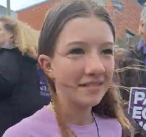 'Mum -- what are we here for again?': Mother-daughter bonding over purple