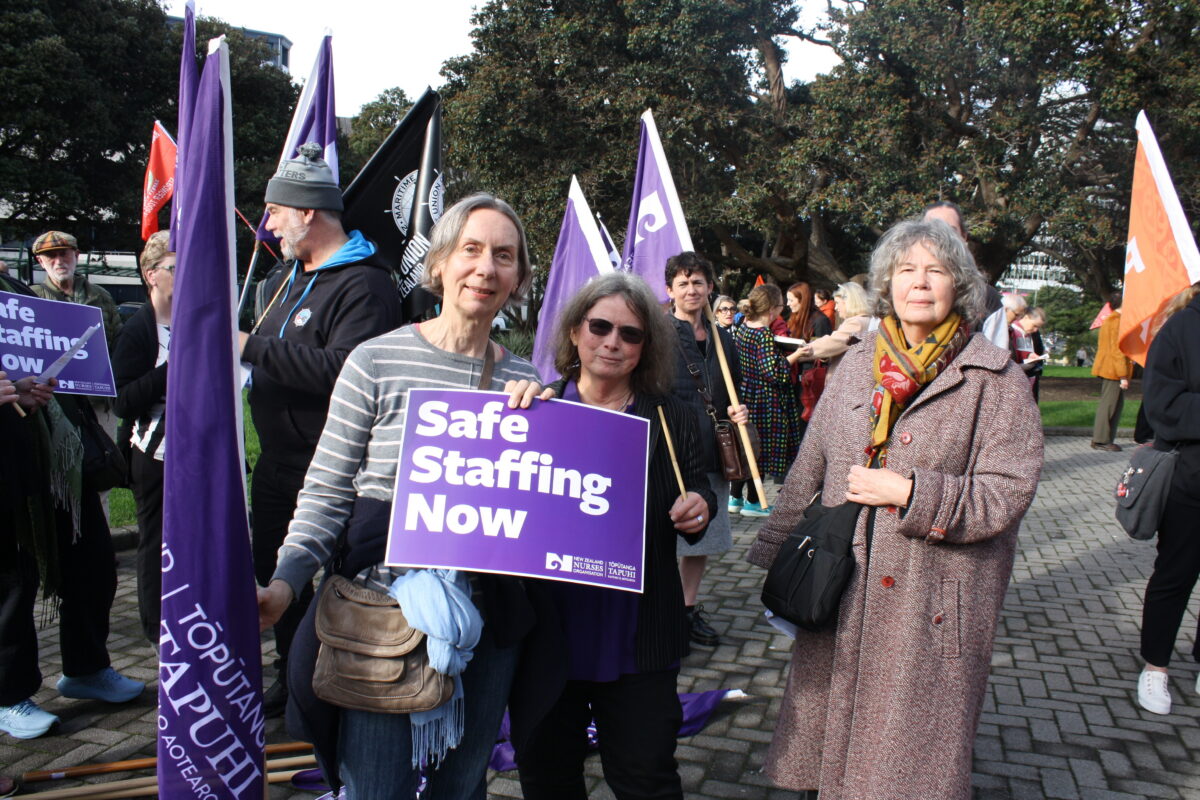 She knows where her son’s body lays — now she wants safety for workers like nurses