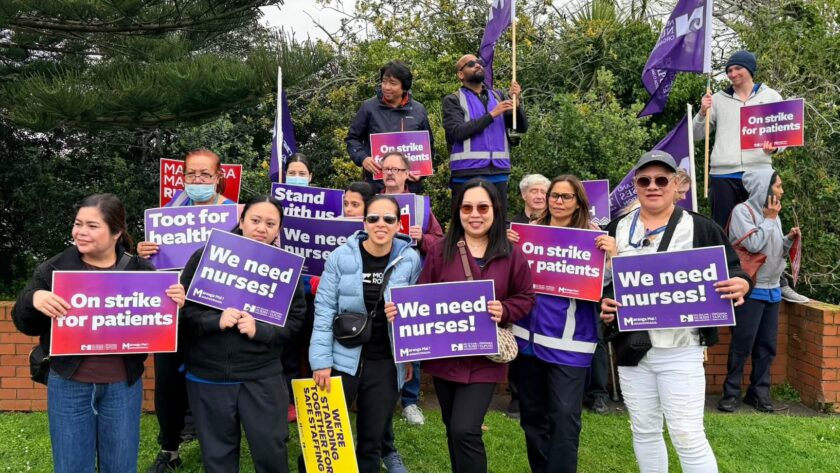 Emptying beds ‘not a solution’ say striking Waitākere Hospital staff 'Basically the hospital needs every bed it can get and more. What we want is the extra staff to keep the beds open.'
