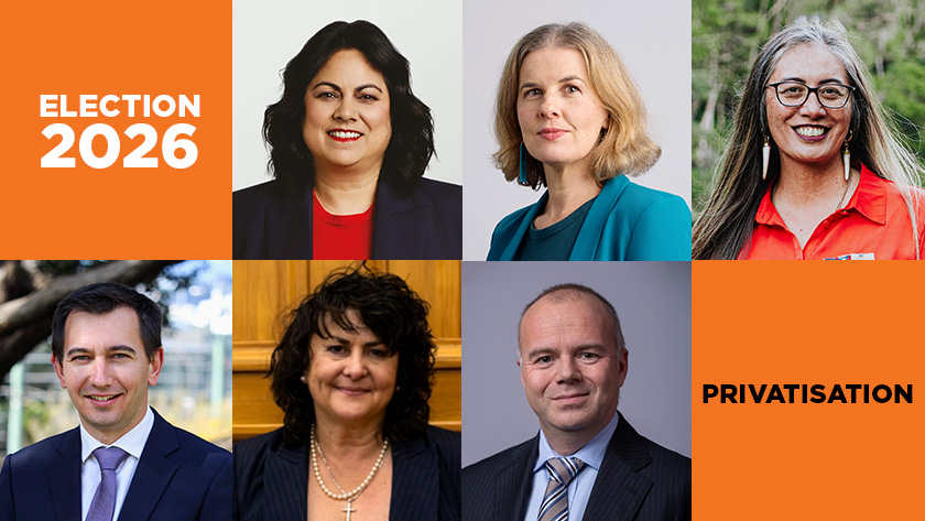 Vote for health: From Labour to ACT, where do our politicians stand on privatising health? Kaitiaki launches an eight-day crash course on how our politicians plan to fix a health system in crisis. We've posed eight questions to the main parties. Now we're rolling out their responses - or lack thereof - before the Election.